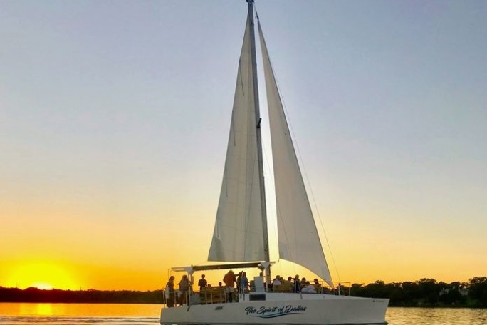 a large ship in a body of water